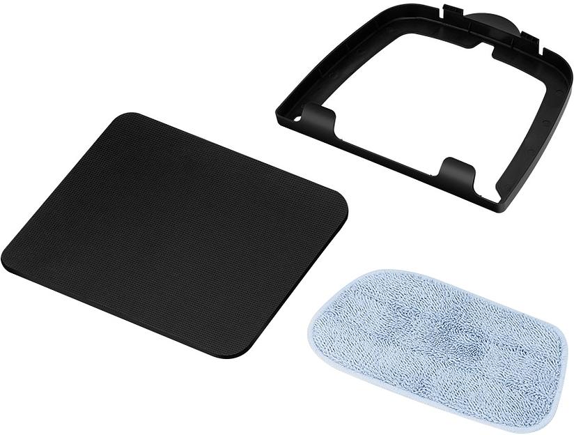 Швабра паровая Kitfort КТ-3912 1300Вт белый/голубой фото 4