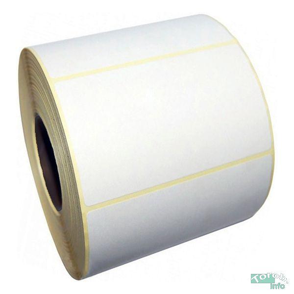 Термотрансферные этикетки, 90мм*60мм*1000шт,. полуглянец фото 1