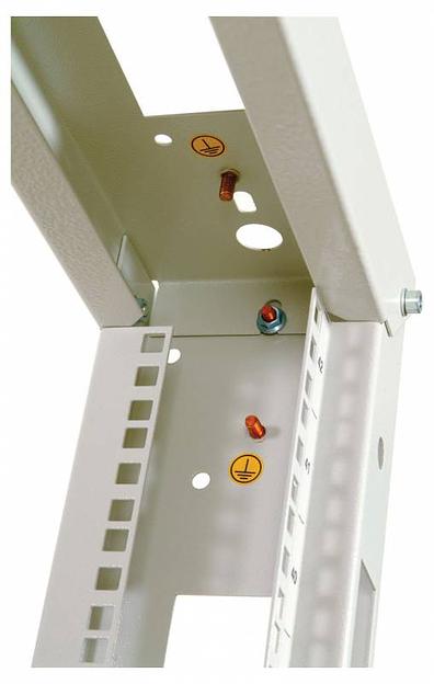 Стойка двухрамная ЦМО СТК-33.2 33U 620ммX800мм направл.закл.гайки 300кг серый фото 3