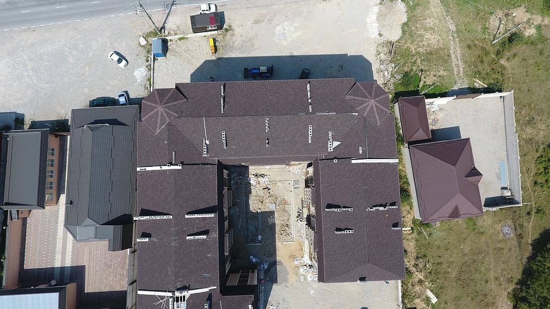 Гибкая черепица Döcke PIE Europa «Карат» коричневый опт фото 2