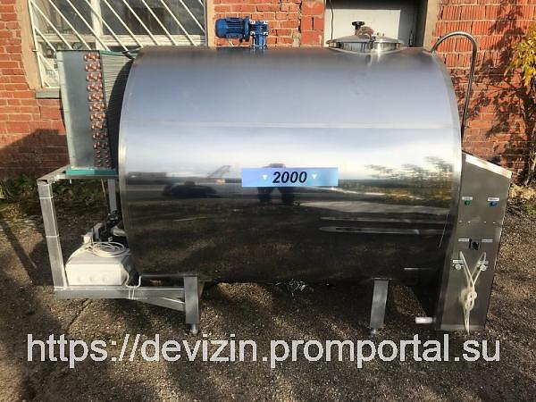 Охладитель молока закрытого типа ОМЗТ-3000 литров фото 4