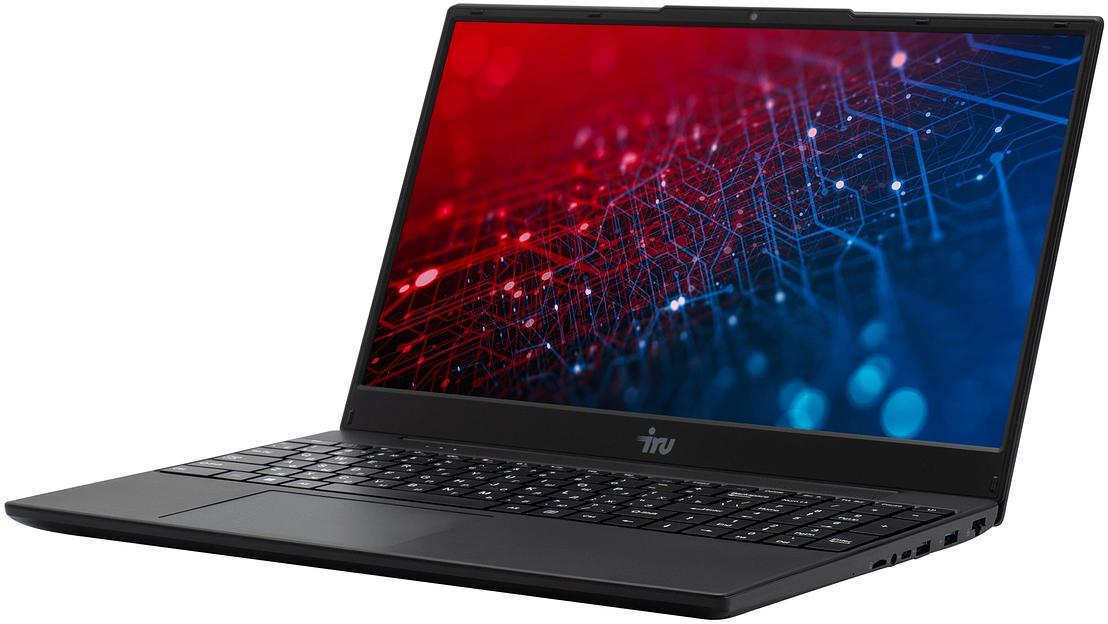 Ноутбук IRU Tactio 15ALG Core 5 1235U 8Gb SSD256Gb Intel Iris Xe graphics 1000M 15.6" IPS FHD Windows 11 Pro Pro black WiFi BT Cam (2044618) фото 2