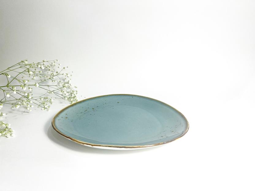 Блюдо фарфоровое Safari Shop 18.2 см «Blue collection» NGD007-1, опт фото 2