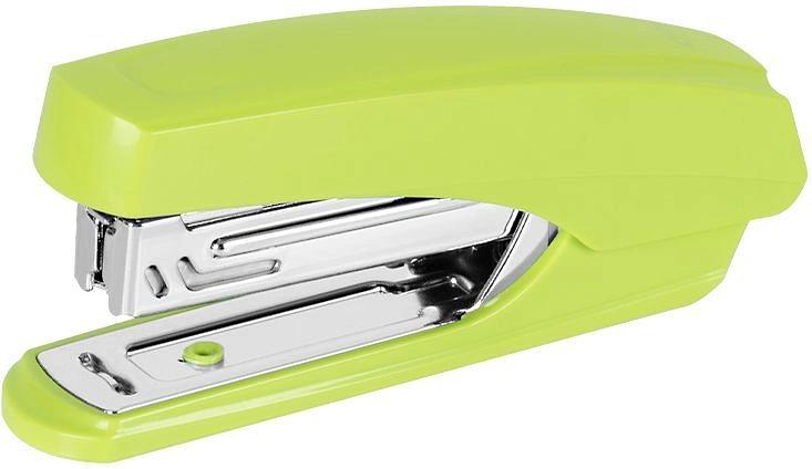 Степлер Deli E0238Sgreen N10 (15листов) встроенный антистеплер зеленый 50скоб закрытый коробка фото 1