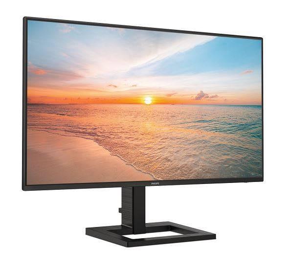 МОНИТОР 23.8" PHILIPS 24E1N1300AE/00 Black (IPS, 1920x1080, 100Hz, 1 ms, 178°/178°, 250 cd/m, 1300:1, +HDMI 1.4, +2xUSB) фото 1