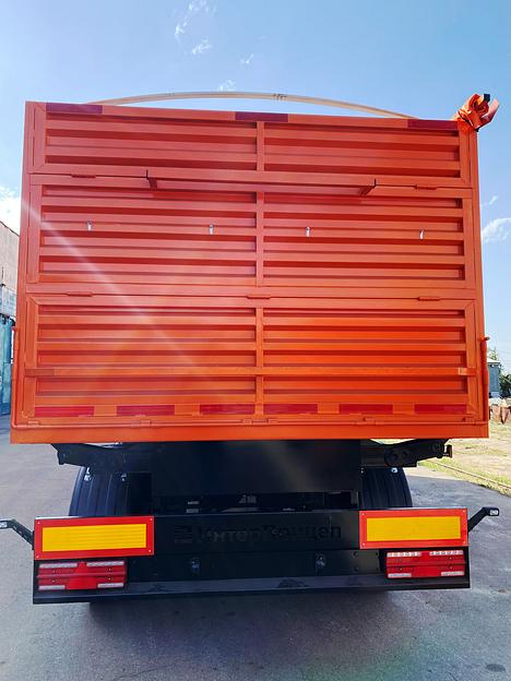 Прицеп зерновоз самосвальный трехосный фото 2