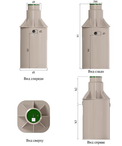 Вертикальный нефтеуловитель ОВМ фото 3