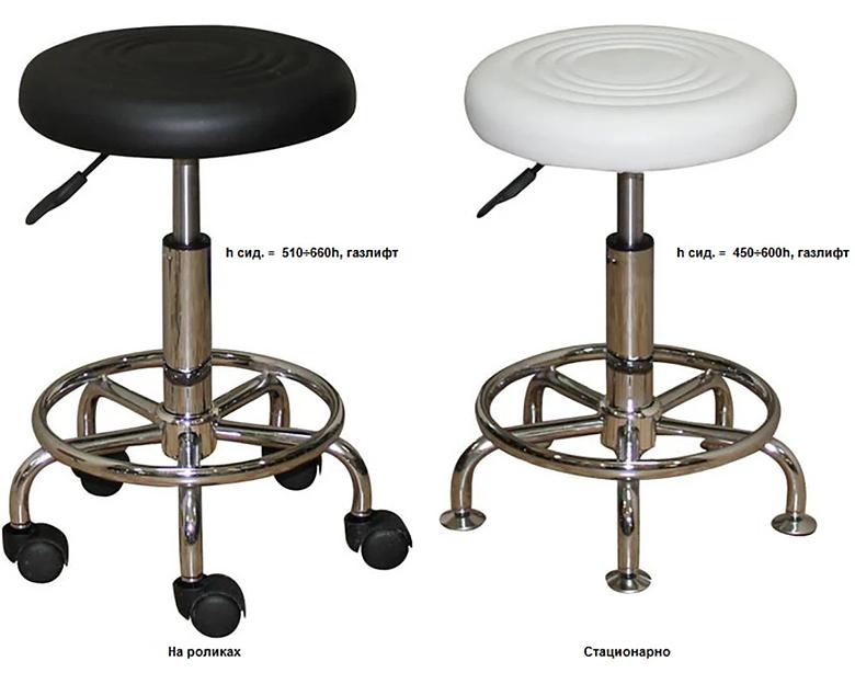 Табурет винтовой 9040-1А ОПТ фото 3