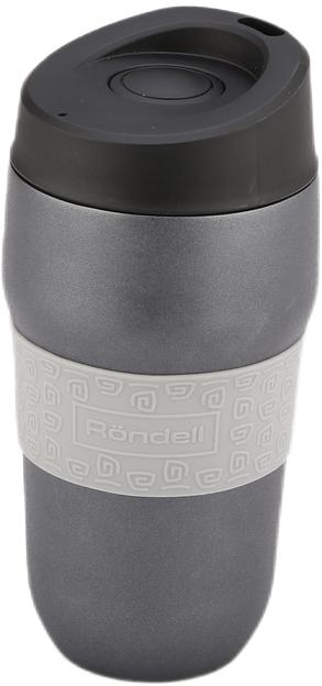 Термокружка для напитков Rondell Filigran RDS-1897 0.32л. темно-серый картонная коробка фото 1