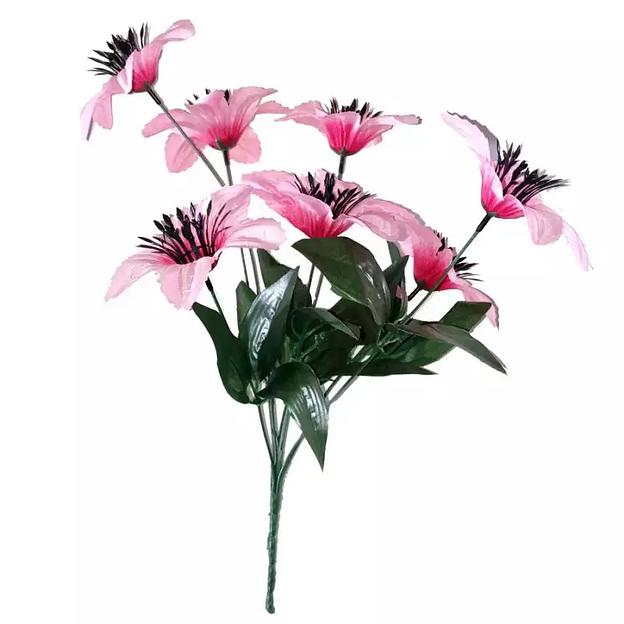 Букет лилии на 7 голов 44см 276-464 фото 2