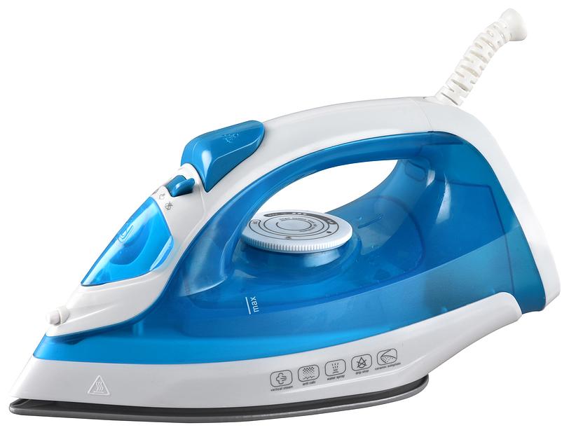 Утюг Starwind SIR2045 1800Вт голубой/белый фото 1