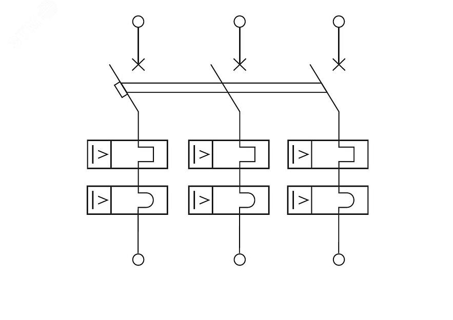 Выключатель автоматический трёхполюсный 40А C MD63N-3PC40 6кА фото 4