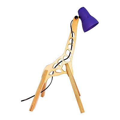 Светильник Жираф серия «Интерьер» 40 Вт, ЛОН, Е27, без лампы, фиалка, Трансвит фото 1