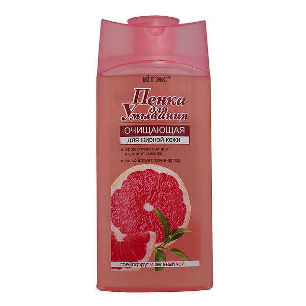 Витэкс пенка для умывания очищающая грейпфрут и зеленый чай для жирной кожи 275 мл фото 1
