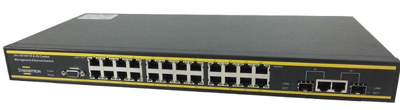 Коммутатор промышленный управляемый серия SWM-242GC фото 1