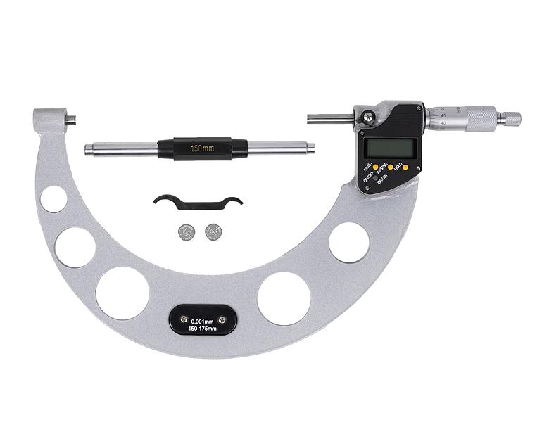 Микрометр гладкий МКЦ- 175 0,001 электр. 4-кн. IP54 ЧИЗ с поверкой фото 1