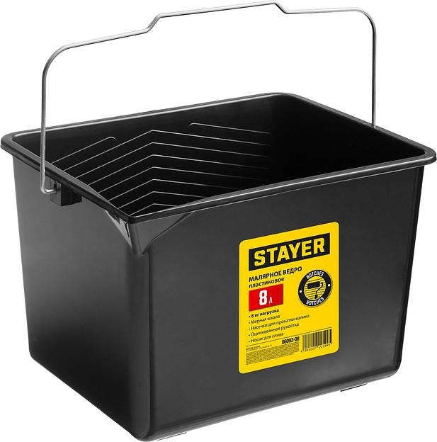 STAYER 8 л, малярное пластиковое ведро (06092-08) фото 1