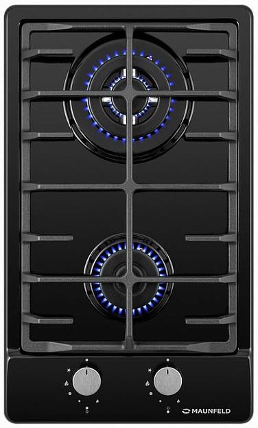 Газовая варочная поверхность Maunfeld EGHE.32.63CB/G черный фото 1