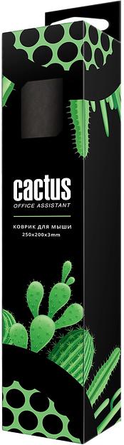 Коврик для мыши Cactus Black Mesh 250x200x3мм (CS-MPС-D02S) фото 3