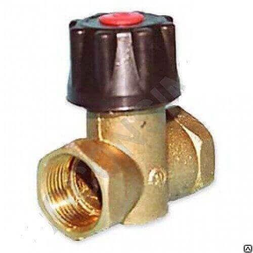 Кран регулирующий латунный муфтовый КРДП /КРПП для труб фото 1