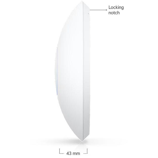 UBIQUITI U7-LR Точка доступа 2,4+5 ГГц, Wi-Fi 7, 3х3 MU-MIMO, 802.3af, 1х 2,5G RJ45 фото 8