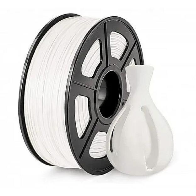 Филамент NVPRINT ASA White для 3D печати диаметр 1.75мм длина 330 метров масса 1 кг фото 1