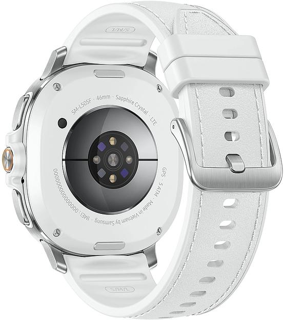 Смарт-часы Samsung Galaxy Watch 8 Classic LTE Super AMOLED корп.белый рем.белый (SM-L505FZWACAU) фото 4