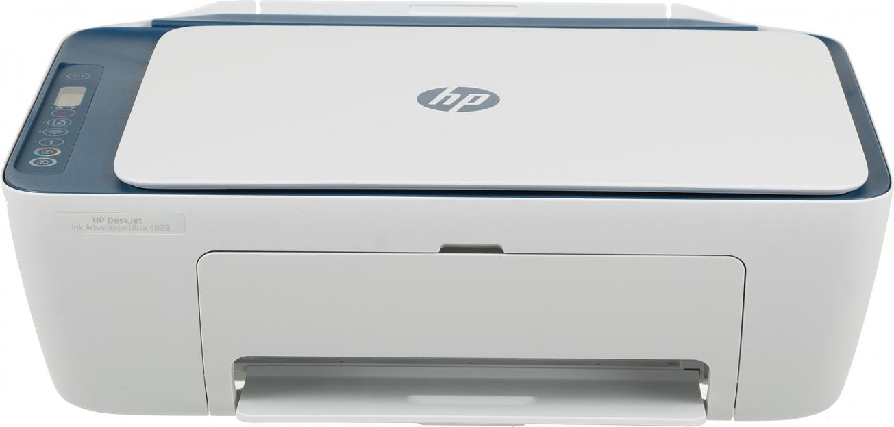 МФУ струйный HP DeskJet IA Ultra 4828 (25R76A) A4 WiFi USB белый/серый фото 7