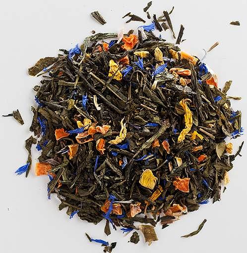 Чай зелёный с ароматом клубники и персика Svay «Winds’ Valse» 20×4 г, опт фото 1