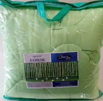 Подушка бамбук 50×70, чехол тик на молнии, лебяжий пух опт фото 2