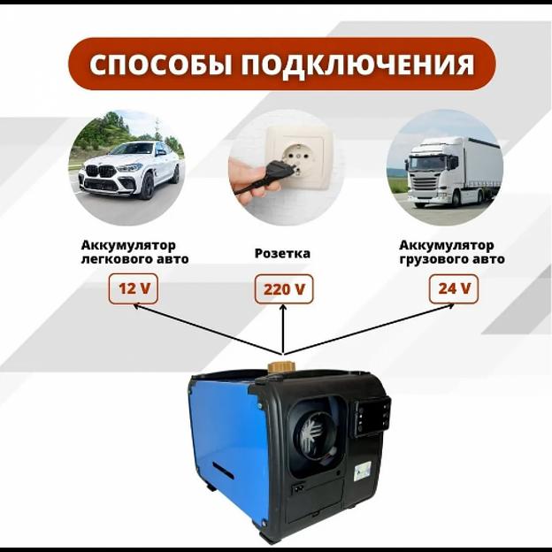 Переносной автономный дизельный отопитель опт фото 4