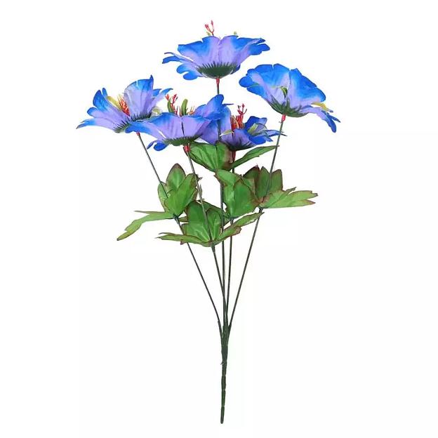 Букет с георгинами 5 голов 40см 460-743 фото 4