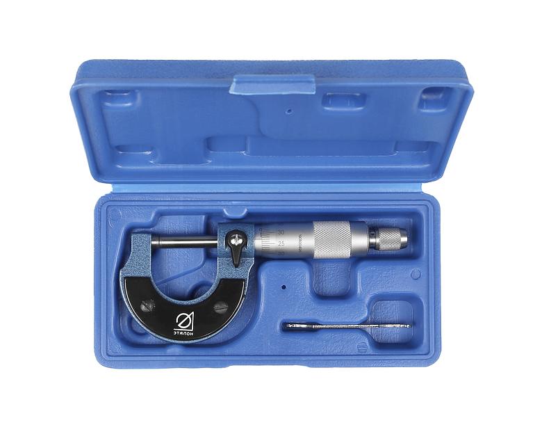 Микрометр гладкий МК-  25 0,01 кл.т.1 Эталон с поверкой фото 2