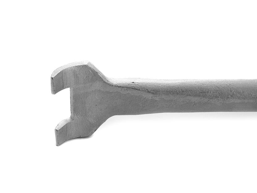 Лопатка монтажная 850 вильчатая (Камаз) №150 КЗСМИ с поверкой фото 4