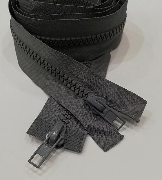 Молния трактор №5 120см. 2 зам. Светло-серый фото 1