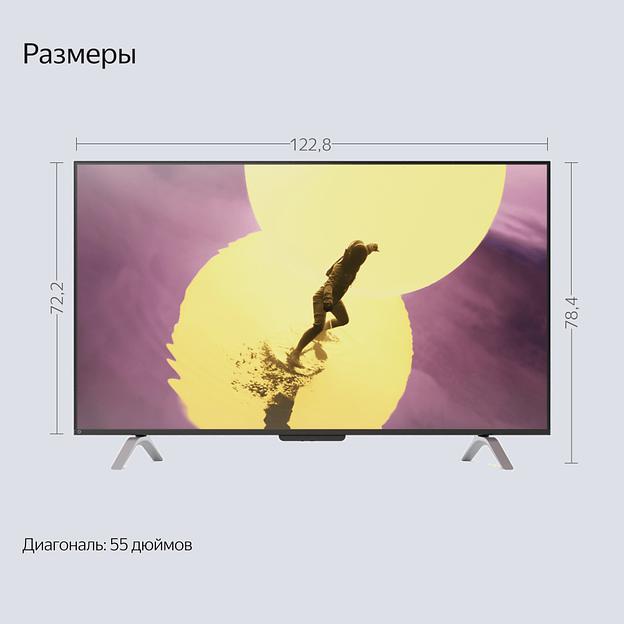 Яндекс ТВ Станция с Алисой 55" YNDX-00101 (Россия) фото 4