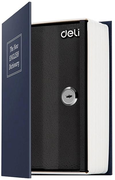 Сейф-книга Deli ET640 ключевой фото 1