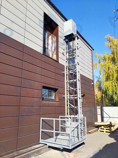 Типовой мачтовый грузовой подъёмник «Муравей» фото 2