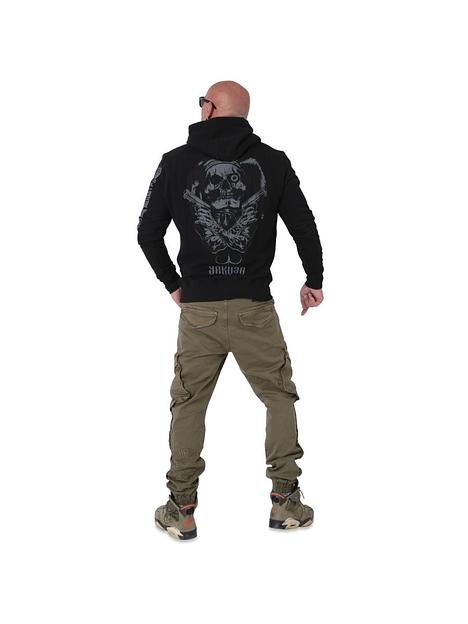 Худи мужская Yakuza, чёрный фото 3