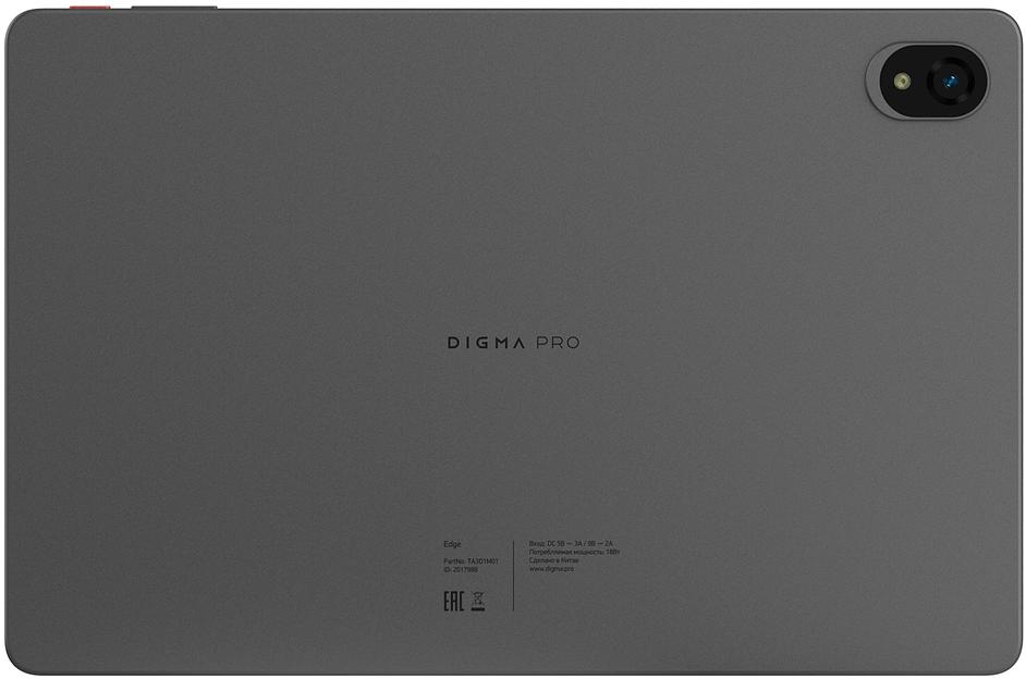 Планшет Digma Pro Edge G85 RAM8Gb ROM128Gb 11" In-Cell 1920x1200 LTE Android 14 серый космос 13Mpix 5Mpix BT GPS WiFi Touch microSD 128Gb 7000mAh фото 3
