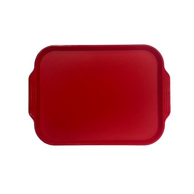 Поднос 45*35,5 см. красный поверхность шагрень MG /1/10/ фото 1