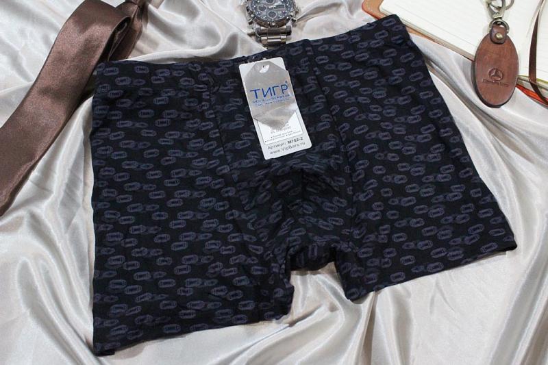 Трусы мужские боксеры p-p 46-54 Арт. М782-2 ТИГР бамбук (к.10287) фото 1