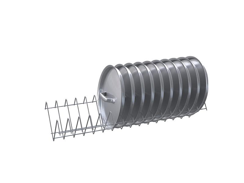 Комплект полки для крышек, для шкафа ШЗДП-4-950-02 фото 1