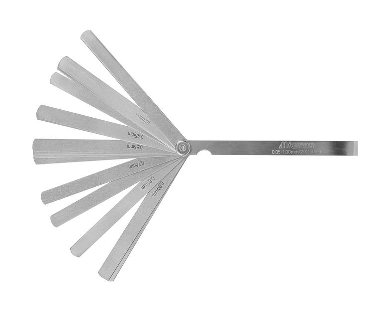 Набор щупов 0,05-1 L=150 20шт. Micron с поверкой фото 1