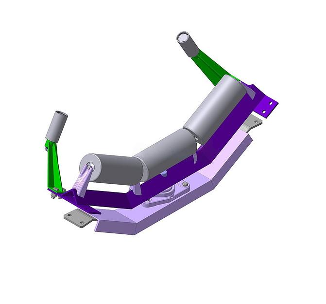Роликоопоры дефлекторные для конвейеров фото 3