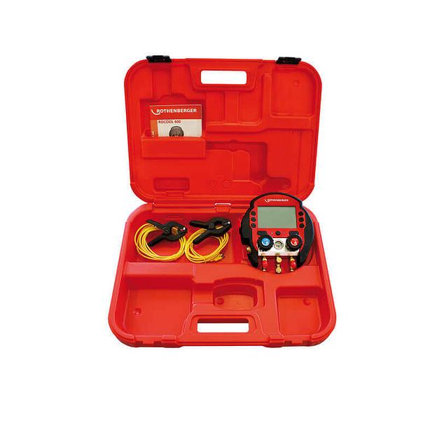 Цифровой манометрический коллектор Rothenberger Rocool 600 фото 1
