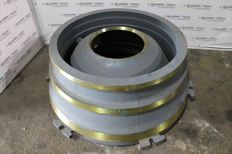 Бронеконус неподвижный для дробильной установки GP300 SWG300194 (N11920194*) фото 1