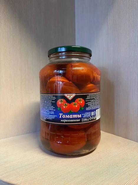 Томаты маринованные Delcoff 1450 г фото 1