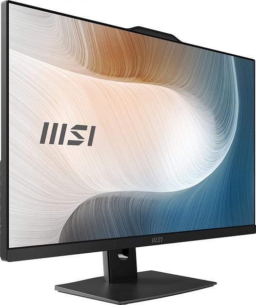 Моноблок MSI Modern AM272P 1M-682XRU 27" Full HD Core 3 100U (1.2) 16Gb SSD512Gb noOS GbitEth WiFi BT 120W клавиатура мышь Cam черный 1920x1080 фото 5