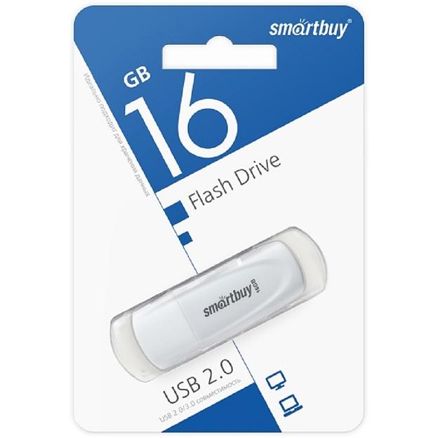 FD 2.0 SmartBuy 016GB Scout White (SB016GB2SCW) фото 1